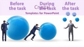  Presentation with training - Slide deck enhanced with concept-of-importance-of-training background and a pink colored foreground