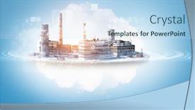  Presentation with industrial - PPT layouts enhanced with concept-of-industrial-construction-mixed and a sky blue colored foreground