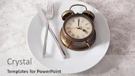  Presentation with ketogenic diet - Slides having concept-of-intermittent-fasting-ketogenic background and a light gray colored foreground