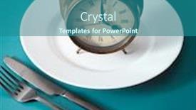  Presentation with ketogenic diet - Slide deck consisting of concept-of-intermittent-fasting-ketogenic background and a teal colored foreground