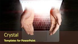  Presentation with internet security - Slides featuring concept-of-internet-security-mixed and a  colored foreground