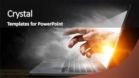  Presentation with internet security - PPT layouts having concept of internet security mixed background and a  colored foreground