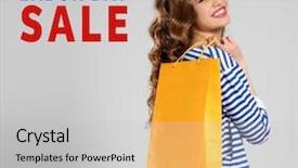  Presentation with bag - Theme enhanced with concept of labour day sale background and a light gray colored foreground