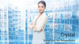  Presentation with globe hands cross - Amazing PPT layouts having concept of leadership and success backdrop and a light blue colored foreground