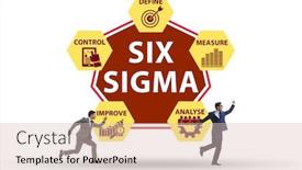  Presentation with lean - Amazing presentation theme having concept-of-lean-management backdrop and a lemonade colored foreground