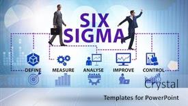  Presentation with lean - Amazing slide set having concept-of-lean-management backdrop and a light blue colored foreground