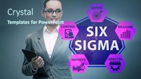  Presentation with lean - Amazing PPT theme having concept-of-lean-management backdrop and a ocean colored foreground