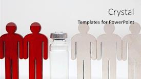  Presentation with healthy people - Cool new slide deck with concept-of-making-people-healthy backdrop and a white colored foreground