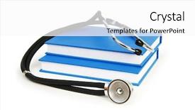  Presentation with health education - Presentation having concept of medical education background and a white colored foreground