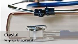  Presentation with medical education - PPT theme enhanced with concept of medical education background and a light gray colored foreground