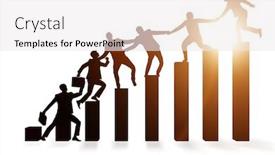  Presentation with support - Amazing slides having concept-of-mentoship-and-support backdrop and a white colored foreground