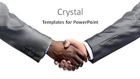  Presentation with confidence - Slide deck featuring concept-of-partnership-and-confidence background and a white colored foreground