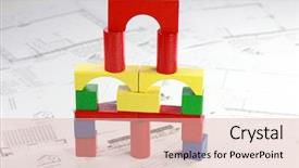  Presentation with family planning - PPT theme featuring  background and a  colored foreground