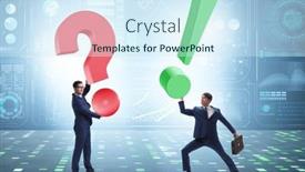  Presentation with question marks - 