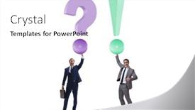  Presentation with question marks - 