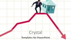  Presentation with price - Slides enhanced with concept-of-real-estate-price background and a cream colored foreground
