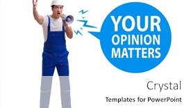  Presentation with customers - Amazing PPT layouts having concept-of-receiving-feedback backdrop and a white colored foreground