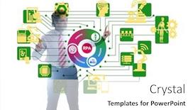  Presentation with robotic process automation - Audience pleasing slide set consisting of concept-of-rpa-robotic-process backdrop and a white colored foreground