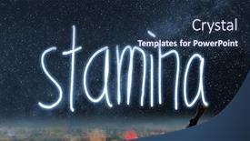  Presentation with asian - Cool new PPT theme with silhouette asian business woman light backdrop and a navy blue colored foreground