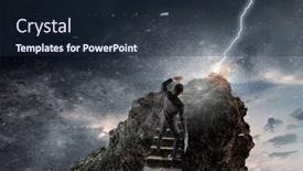  Presentation with goal - Beautiful PPT layouts featuring success and achieving your backdrop and a wine colored foreground