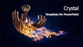  Presentation with hard work - Amazing presentation design having concept of success hard work backdrop and a  colored foreground