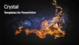  Presentation with hard work - Presentation design consisting of concept of success hard work background and a  colored foreground