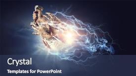  Presentation with hard work - PPT theme consisting of concept of success hard work background and a  colored foreground