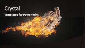  Presentation with hard work - Amazing slides having concept of success hard work backdrop and a  colored foreground