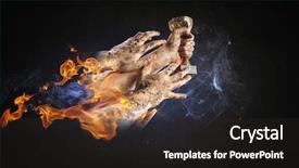  Presentation with hard work - Beautiful PPT theme featuring concept of success hard work backdrop and a  colored foreground