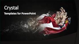  Presentation with hard work - Beautiful PPT theme featuring concept of success hard work backdrop and a  colored foreground