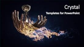  Presentation with hard work - Cool new presentation with concept of success hard work backdrop and a  colored foreground