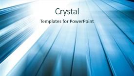  Presentation with tech city - Slide set consisting of concept of success industry tech background and a cool aqua colored foreground