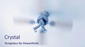  Presentation with summer - Slides enhanced with concept of summer ceiling cooling background and a sky blue colored foreground