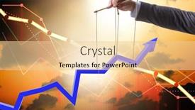  Presentation with economy - Amazing presentation theme having concept-of-supporting-economic-growth backdrop and a lemonade colored foreground