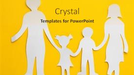  Presentation with ukraine - PPT theme enhanced with concept-of-the-child background and a yellow colored foreground