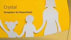  Presentation with ukraine - PPT theme featuring concept-of-the-child background and a gold colored foreground
