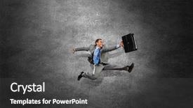  Presentation with time is running out - Cool new presentation with concept of time with funny backdrop and a dark gray colored foreground