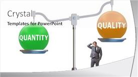  Presentation with trade - Presentation design enhanced with concept-of-trade-off-between background and a white colored foreground