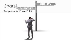  Presentation with trade - PPT layouts consisting of concept-of-trade-off-between background and a white colored foreground