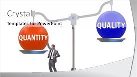  Presentation with trade - Presentation design consisting of concept-of-trade-off-between background and a white colored foreground