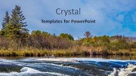  Presentation with world travel - Amazing theme having concept-of-travel-around backdrop and a light blue colored foreground