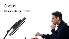  Presentation with winning - Slides featuring  background and a  colored foreground