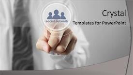  Presentation with digital innovation - Colorful presentation theme enhanced with concept on visual screen green backdrop and a light gray colored foreground