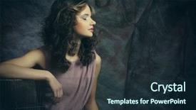  Presentation with once upon time - Slide set featuring house creative concept once upon background and a wine colored foreground