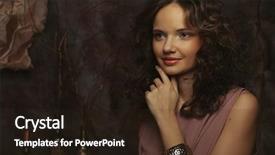  Presentation with once upon time - Audience pleasing theme consisting of house creative concept once upon backdrop and a wine colored foreground