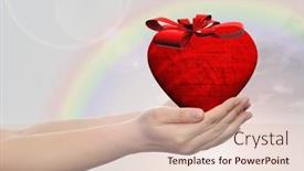  Presentation with romantic gift - 