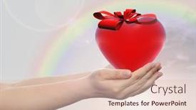  Presentation with romantic gift - 
