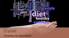  Presentation with health diet - 
