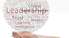  Presentation with strategy management - PPT layouts enhanced with concept or conceptual business leadership management value word cloud in hand isolated on background metaphor to strategy success achievement responsibility authority intelligence or competence background and a white colored foreground