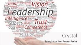  Presentation with strategy management - Colorful PPT layouts enhanced with concept or conceptual business leadership management value word cloud in hand isolated on background metaphor to strategy success achievement responsibility authority intelligence or competence backdrop and a sky blue colored foreground